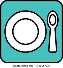 Platos de cocina, ilustración, vector sobre fondo blanco.