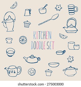 Kitchen doodle set