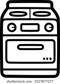 Kitchen doodle vector icon and illustration