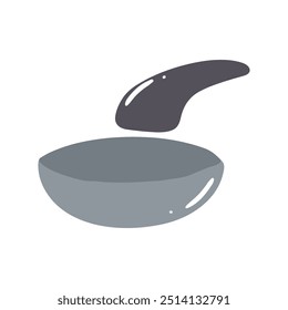 kitchen doodles collection design flat