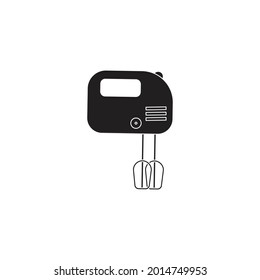 Kitchen Dough Mixer Solid Icon