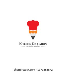 kitchen education logo design