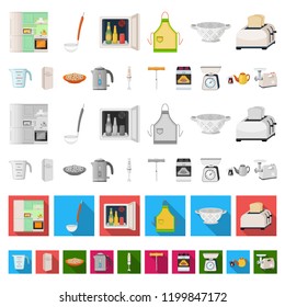 Kitchen Equipment Cartoon Icons Set 260nw 1199847172 