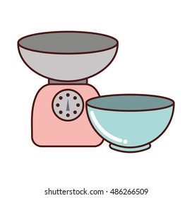kitchen equipment utencils icon vector illustration design