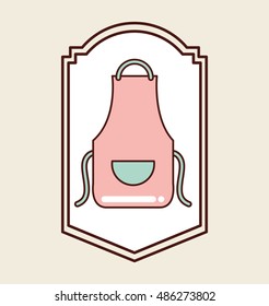 kitchen equipment utencils icon vector illustration design