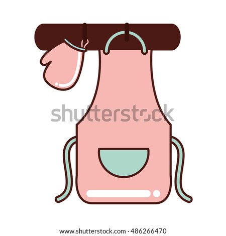 kitchen equipment utencils icon vector illustration design