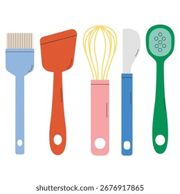 Equipo de cocina Ilustración vectorial colección