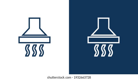 Kitchen extractor icon illustration isolated vector sign symbol