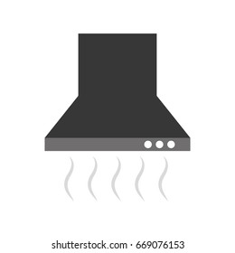 kitchen extractor isolated icon