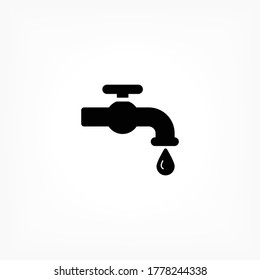 Icono de iconvectores de grifo de cocina, lorem ipsum Diseño plano