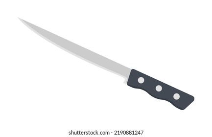 Kitchen Fillet Knife Clipart Vector Illustration Stock Vector (Royalty ...