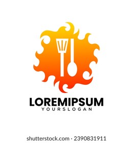 diseño del icono de la cocina 