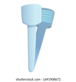 Kitchen forceps icon. Cartoon of kitchen forceps vector icon for web design isolated on white background
