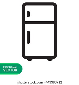 Kitchen fridge icon