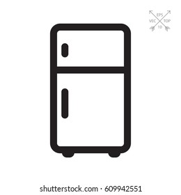 Kitchen fridge icon