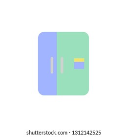 Kitchen, fridge icon. Element of kitchen accessories color icon. Premium quality graphic design icon. Signs and symbols collection icon for websites, web design, mobile app