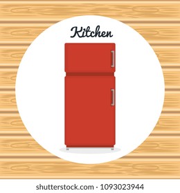 kitchen fridge utensil icon