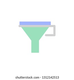 Kitchen, funnel icon. Element of kitchen accessories color icon. Premium quality graphic design icon. Signs and symbols collection icon for websites, web design, mobile app