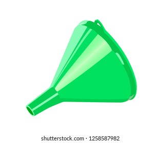 kitchen funnel realistic vector illustration isolated