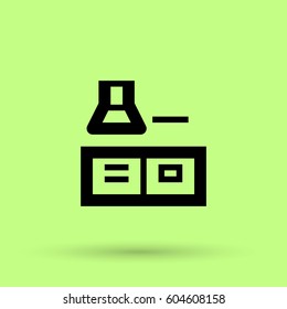 kitchen furniture isolated linear icon for websites and mobile minimalistic flat design.