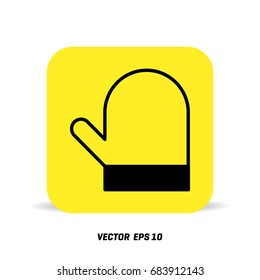 kitchen glove icon 