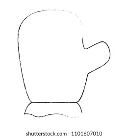 kitchen glove isolated icon