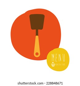 kitchen graphic design , vector illustration