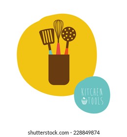 kitchen graphic design , vector illustration