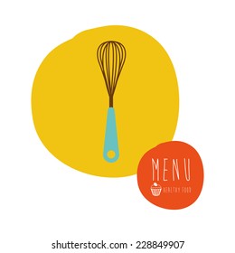 kitchen graphic design , vector illustration