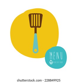 kitchen graphic design , vector illustration