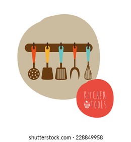 kitchen graphic design , vector illustration