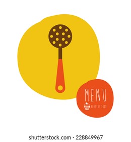 kitchen graphic design , vector illustration
