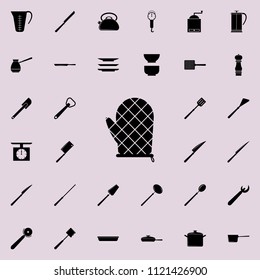 Kitchen grasped icon. Detailed set of kitchen tools icons. Premium quality graphic design sign. One of the collection icons for websites, web design, mobile app on colored background