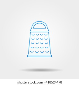 Kitchen grater icon