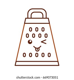 Kitchen grater kawaii character