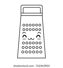 kitchen grater kawaii character