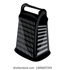 Kitchen grater on white background