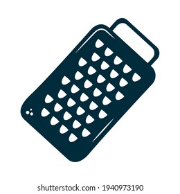 kitchen grater over white background