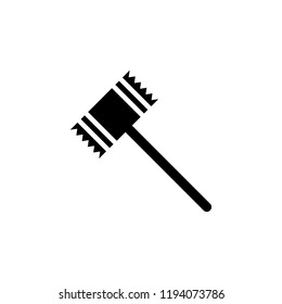 Kitchen hammer icon. Element of furnishings. Premium quality graphic design icon. Signs and symbols collection icon for websites, web design, mobile app on white background
