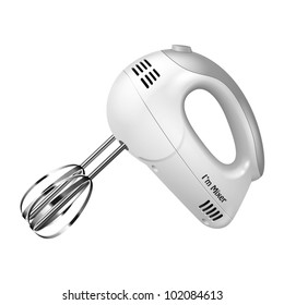 Kitchen Hand Mixer Vector