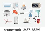 Kitchen and Home Appliances Electronics Set
