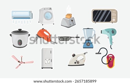 Kitchen and Home Appliances Electronics Set