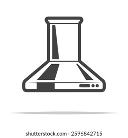 Kitchen hood exhaust outline icon transparent vector isolated
