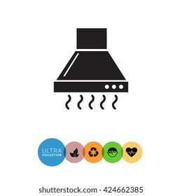 Kitchen hood icon
