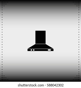 Kitchen hood icon.