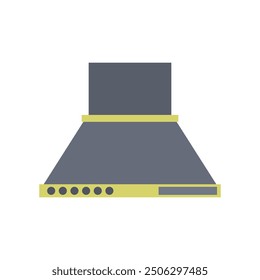 Kitchen hood icon illustrated on background