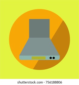Kitchen hood icon symbol extractor vector sign.