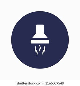 kitchen hood icon vector