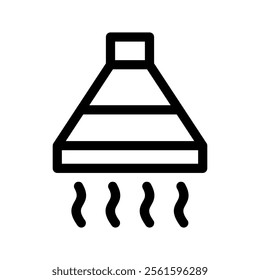 Kitchen Hood Icon Vector Symbol Design Illustration