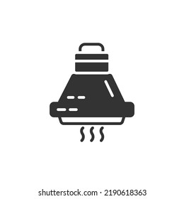 Symbol für Küchenhaube-Symbole, Vektorelemente für Infografik-Web